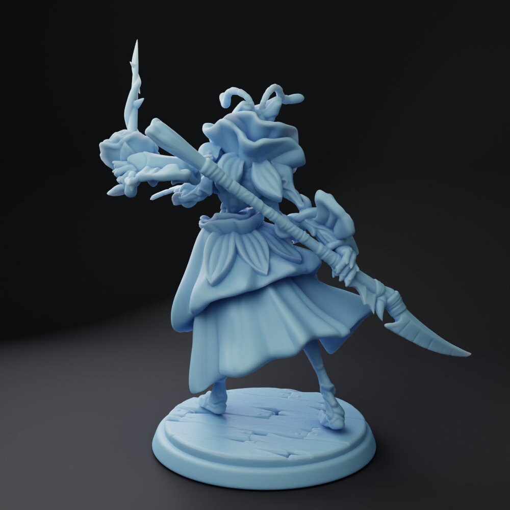 Orchid, Thri-Kreen Duelist - Twin Goddess Minis | Dungeons & Dragons | Pathfinder | Tabletop