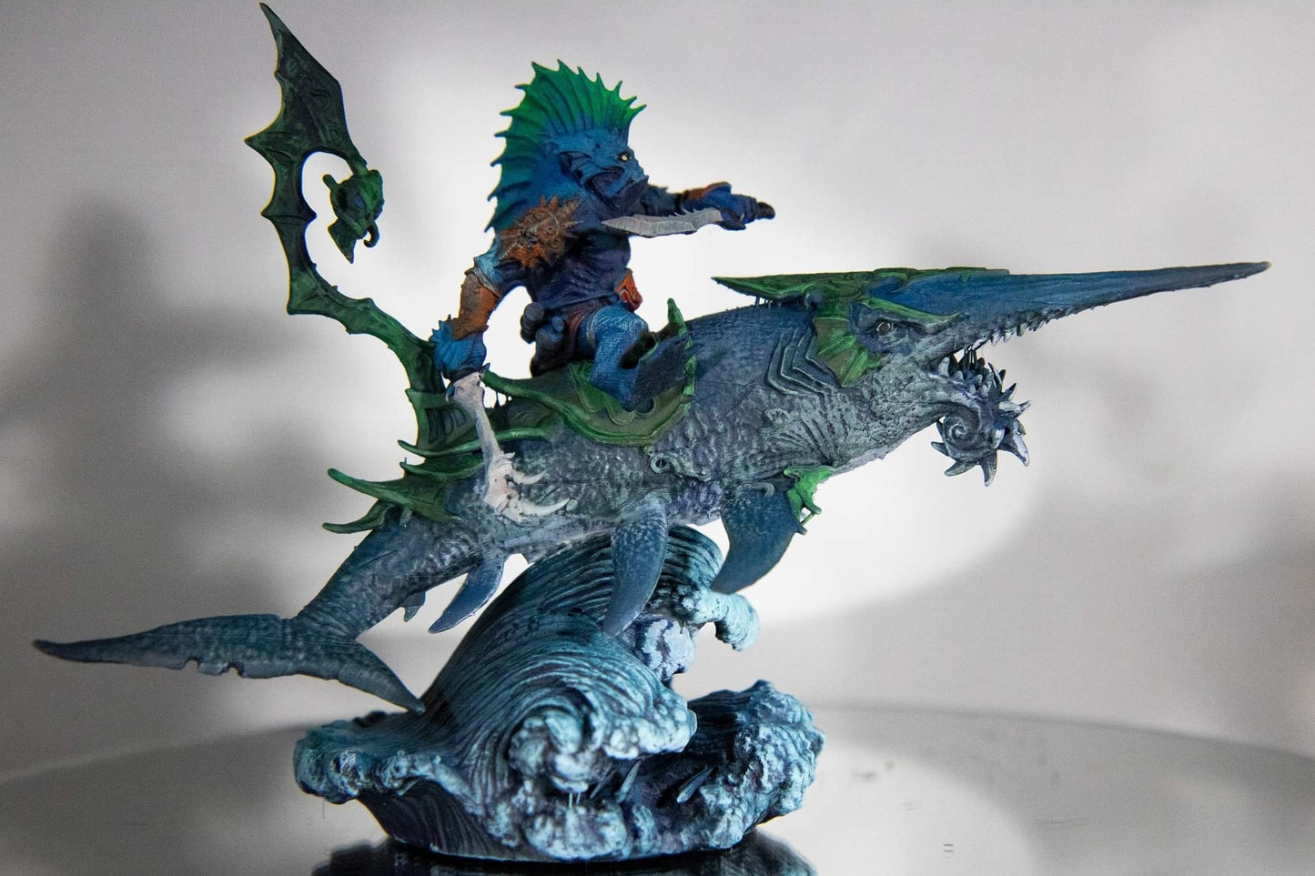 Shakarkha Sharktamer- Archvillain Games Printed Miniature | Dungeons & Dragons | Pathfinder | Tabletop