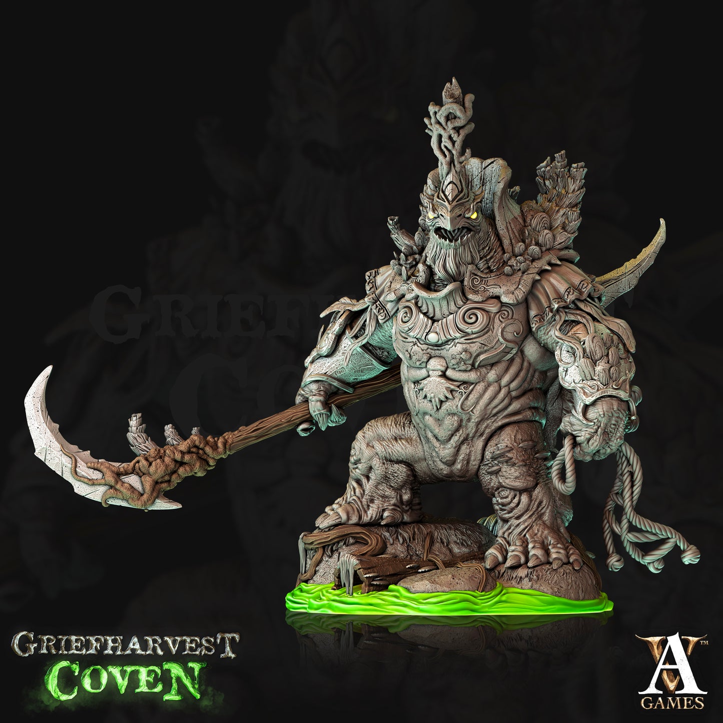 Rukabak Painted Model - Archvillain Games Printed Miniatures | Dungeons & Dragons | Pathfinder | Tabletop