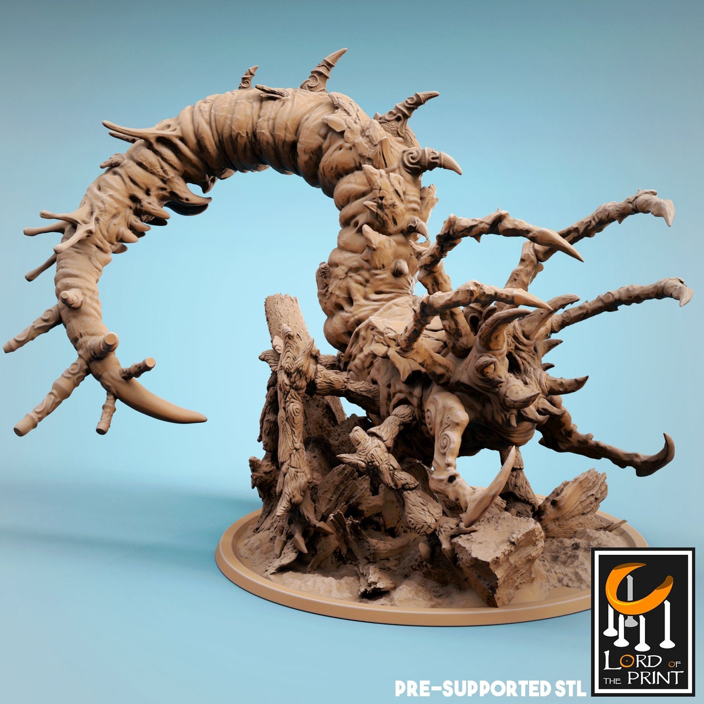 Let's Burn the Sacred Forest! Bundle - Lord of the Print Miniature | Dungeons & Dragons | Pathfinder | Tabletop