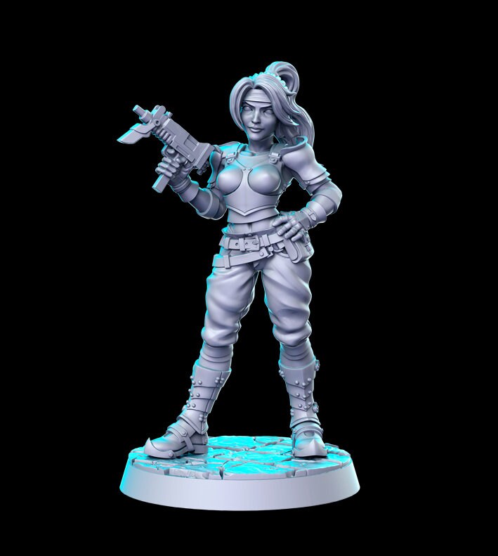 Jessie - RN Estudio Printed Miniature | Dungeons & Dragons | Pathfinder | Tabletop