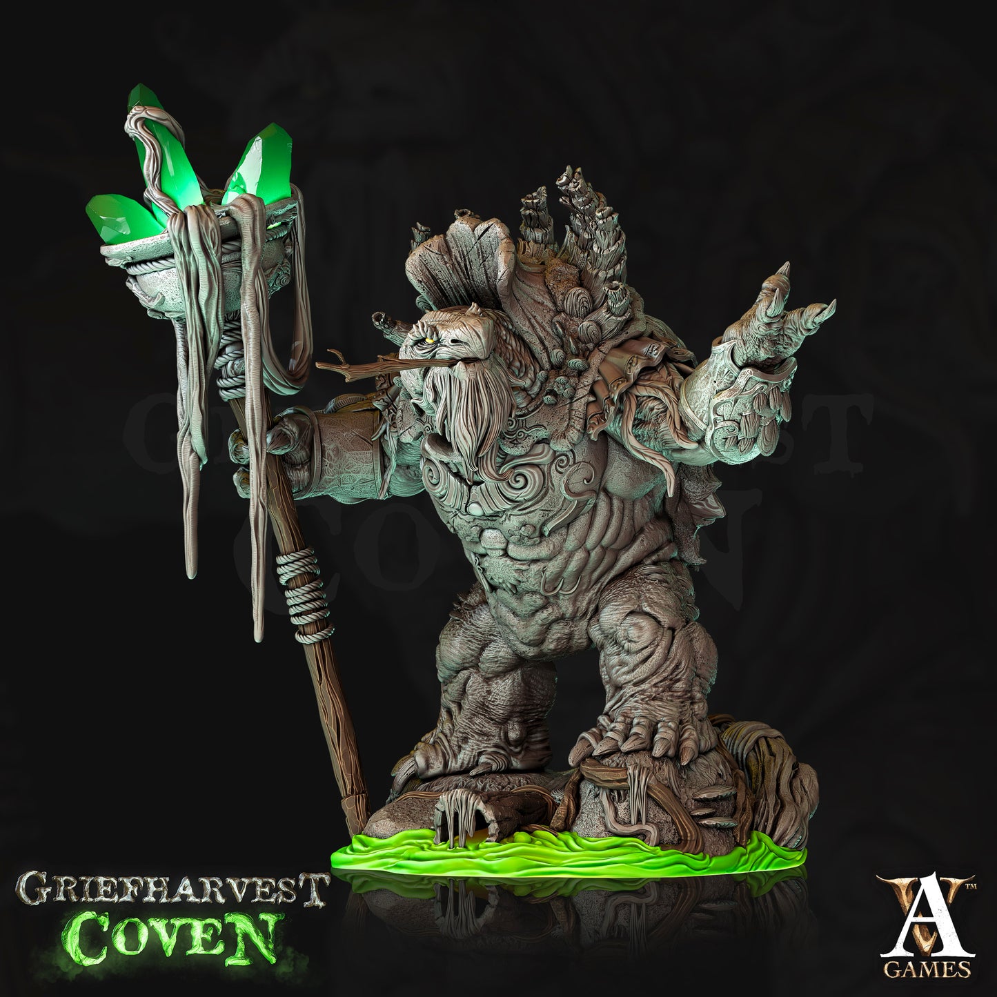 Rukabak Painted Model - Archvillain Games Printed Miniatures | Dungeons & Dragons | Pathfinder | Tabletop