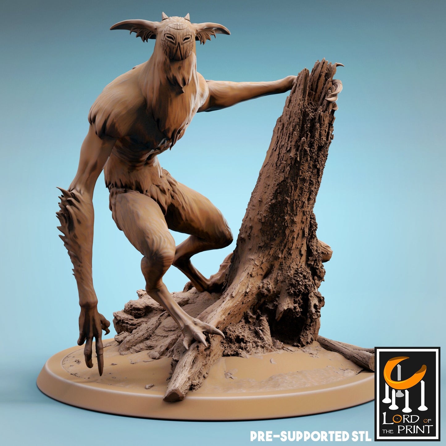 Howler - Lord of the Print Miniature | Dungeons & Dragons | Pathfinder | Tabletop