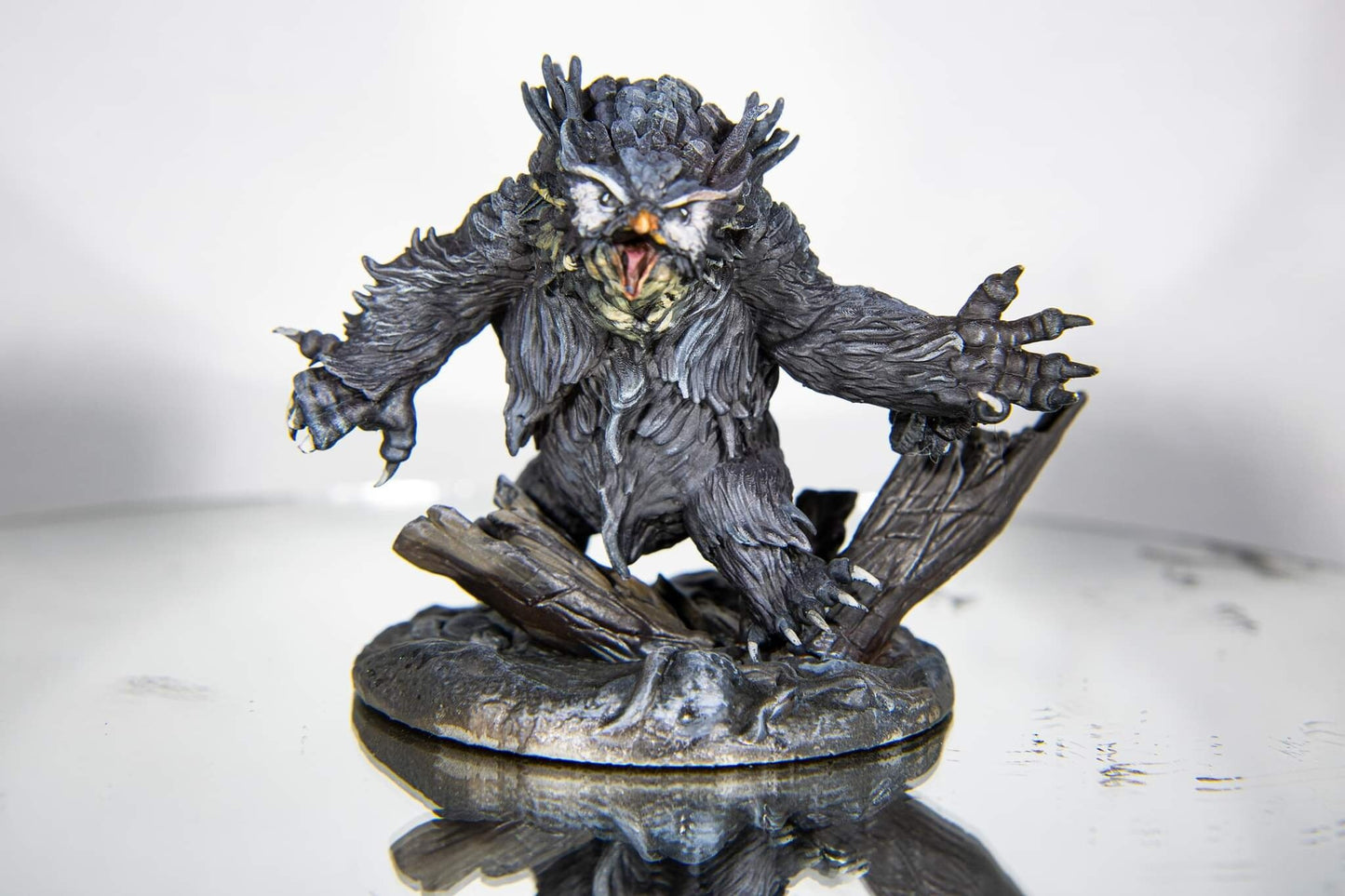 Owlbear Painted Model - Archvillain Games Printed Miniatures | Dungeons & Dragons | Pathfinder | Tabletop