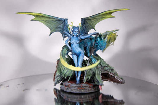 Queen of Chaos Painted Model - Mini Monster Mayhem Printed Miniature | Dungeons & Dragons | Pathfinder | Tabletop