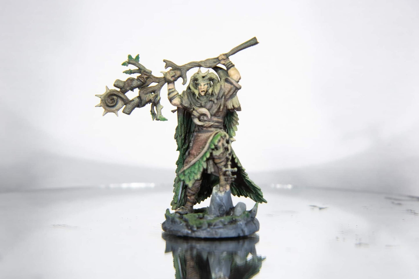 Grovebred Druid - Archvillain Games Printed Miniature | Dungeons & Dragons | Pathfinder | Tabletop