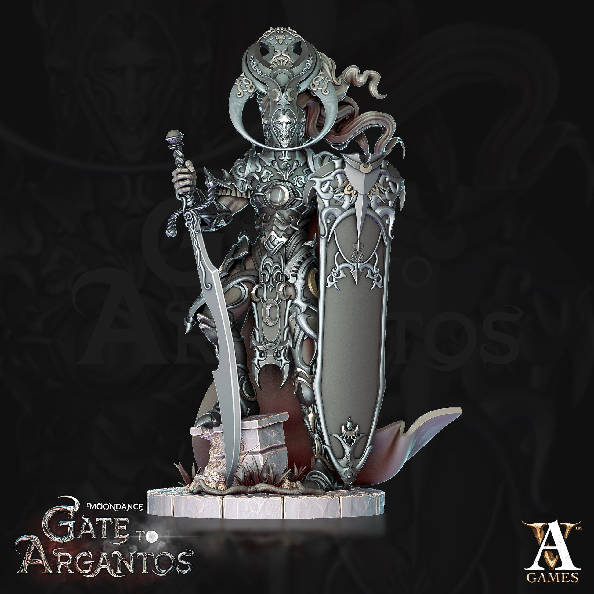 Panselenos Painted Model - Archvillain Games Printed Miniatures | Dungeons & Dragons | Pathfinder | Tabletop