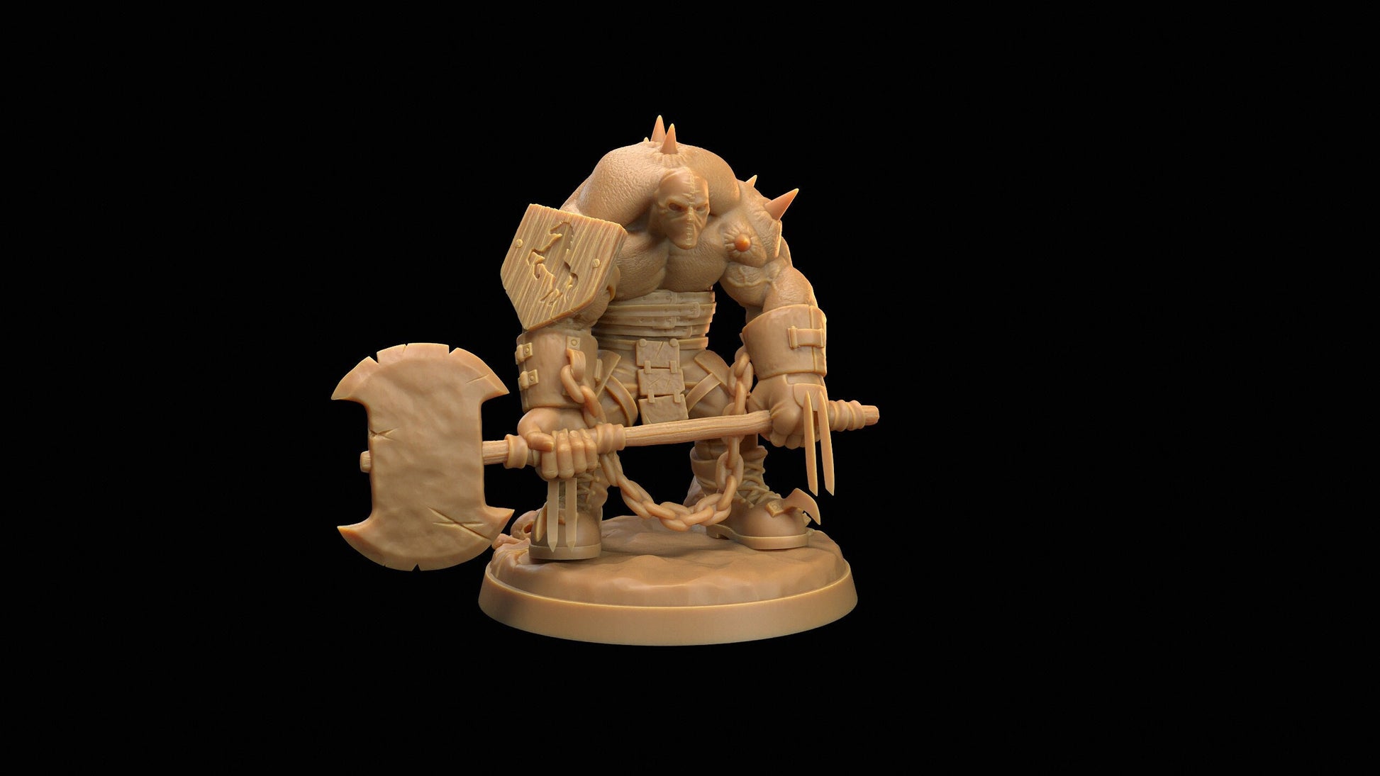 Astral Brute Executioner - The Dragon Trapper's Lodge Printed Miniature | Dungeons & Dragons | Pathfinder | Tabletop