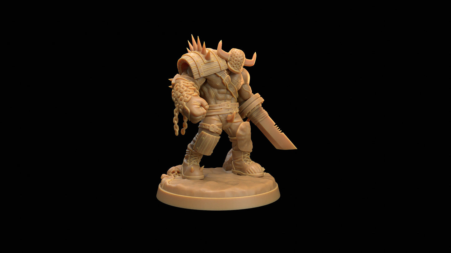 Astral Brute Executioner - The Dragon Trapper's Lodge Printed Miniature | Dungeons & Dragons | Pathfinder | Tabletop