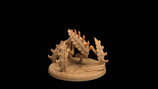 Crawler King - The Dragon Trapper's Lodge Printed Miniature | Dungeons & Dragons | Pathfinder | Tabletop
