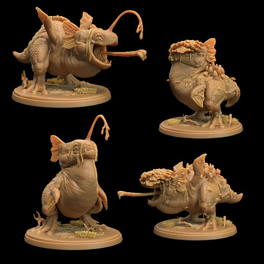 Alpha Glow Hoppers Bundle - 4 The Dragon Trapper's Lodge Printed Miniatures | Dungeons & Dragons | Pathfinder | Tabletop