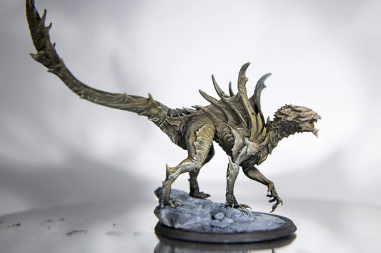 Young Blood Dragon Painted Model - Lord of the Print Miniature | Dungeons & Dragons | Pathfinder | Tabletop