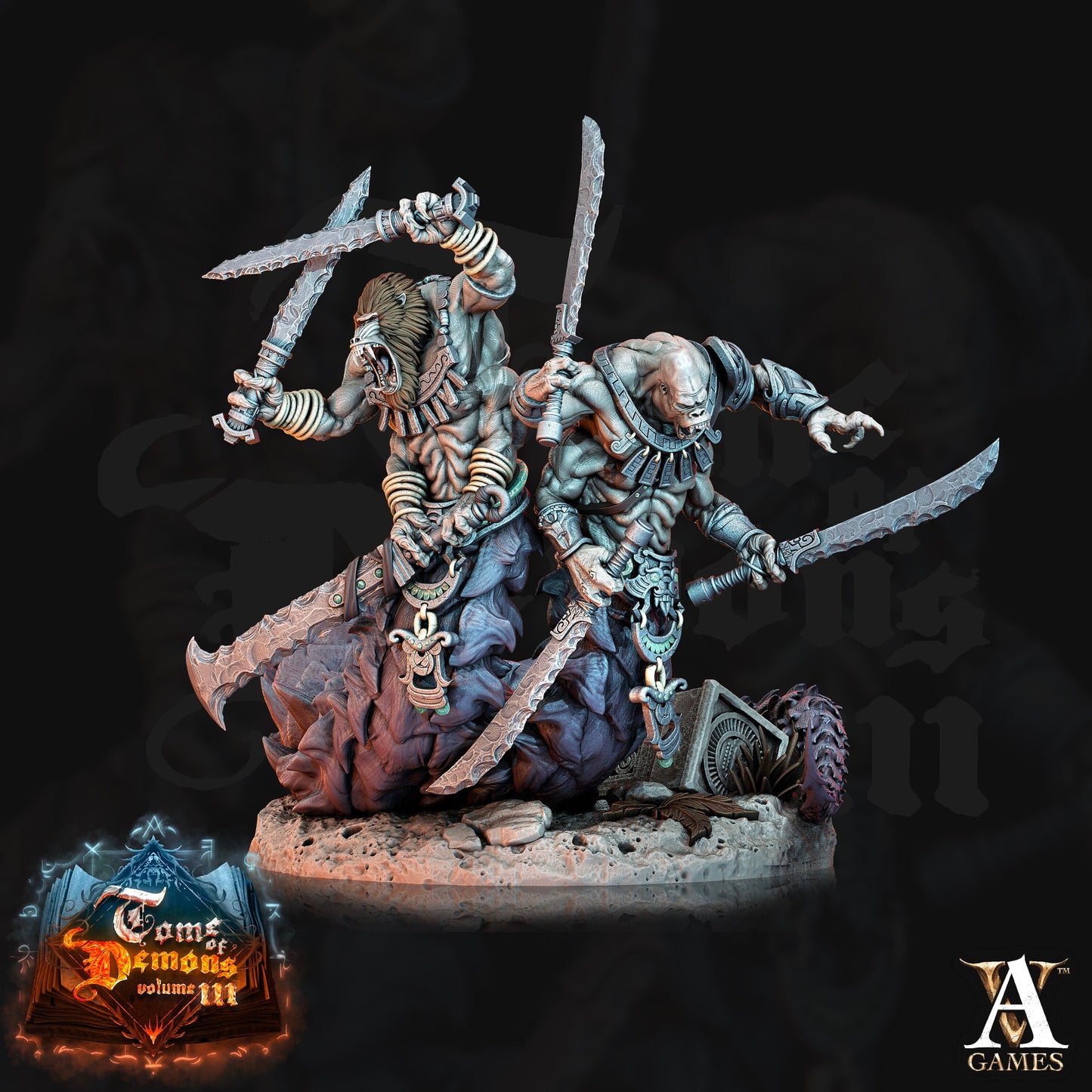 Teraton Tamereth - Archvillain Games Printed Miniature | Dungeons & Dragons | Pathfinder | Tabletop