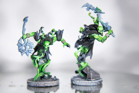 Melee Specters Painted Model - 2 Cast n Play Printed Miniatures | Dungeons & Dragons | Pathfinder | Tabletop