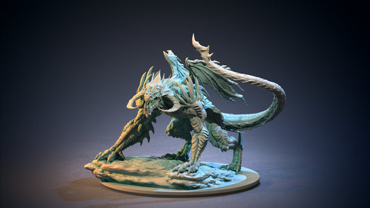Behemoth - Clay Cyanide Printed Miniature | Dungeons & Dragons | Pathfinder | Tabletop