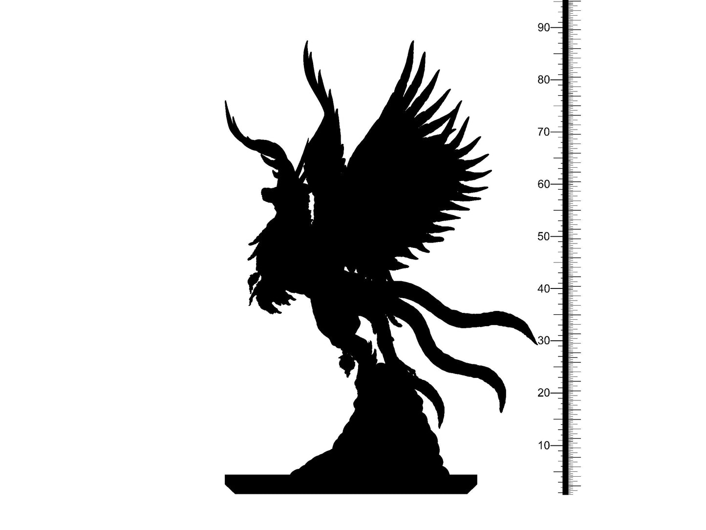 Akhekh - Clay Cyanide Printed Miniature | Dungeons & Dragons | Pathfinder | Tabletop