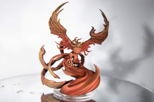 Phoenix Painted Model - Cast n Play Printed Miniature | Dungeons & Dragons | Pathfinder | Tabletop