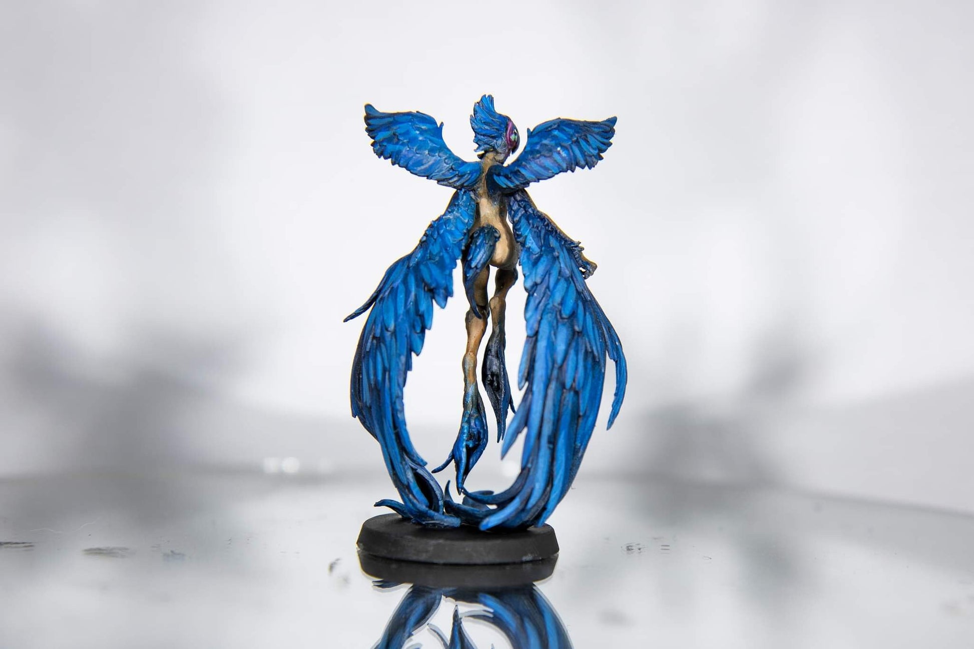 Avian Princess Painted Model - Great Grimoire Printed Miniature | Dungeons & Dragons | Pathfinder | Tabletop