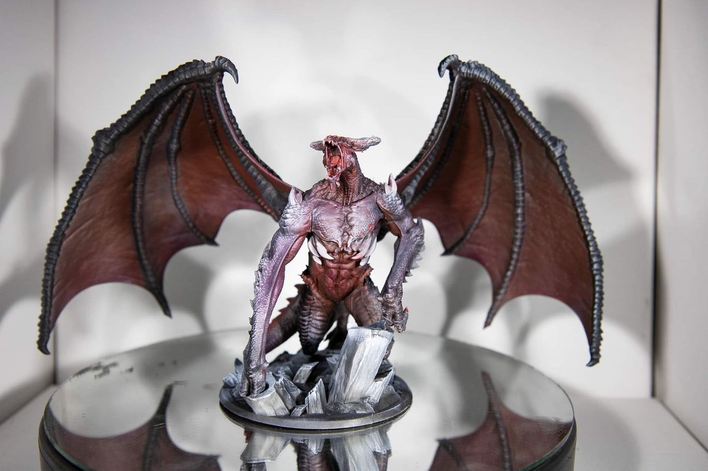 Bat Dragon - Lord of the Print Miniature | Dungeons & Dragons | Pathfinder | Tabletop