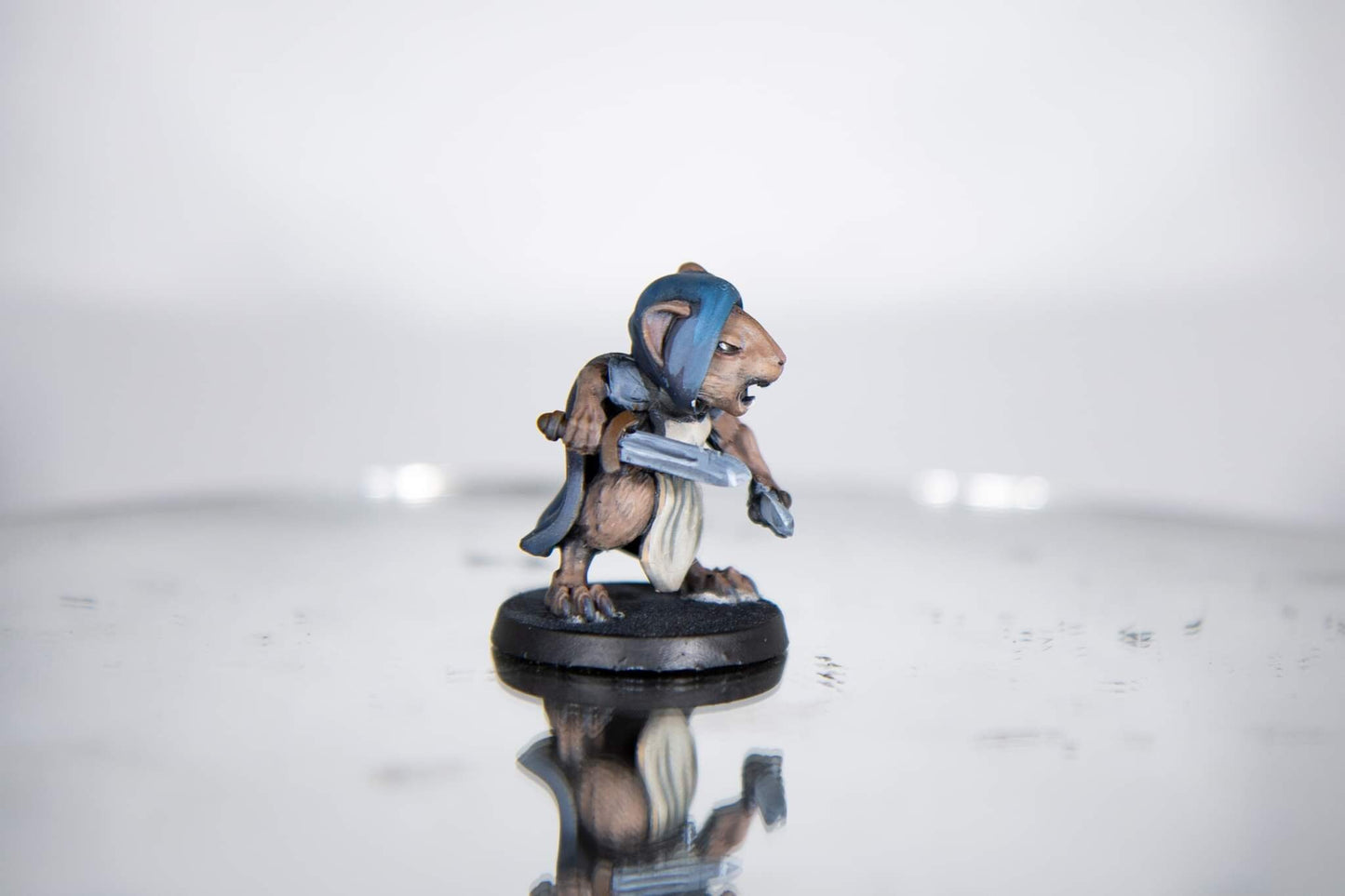 Mouslings with Swords - Duncan Shadow Printed Miniature | Dungeons & Dragons | Pathfinder | Tabletop