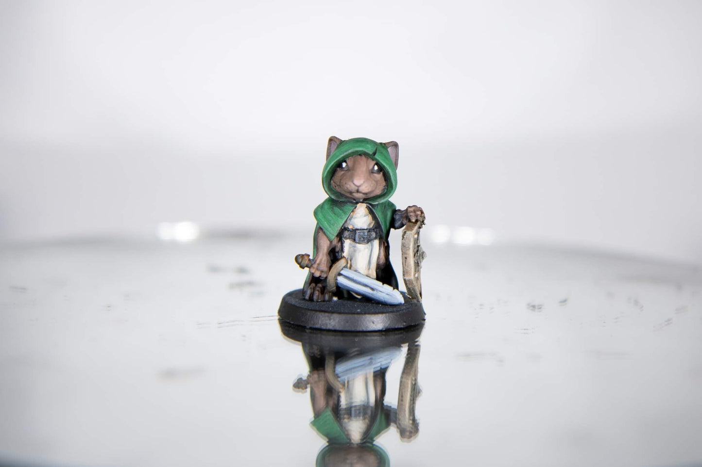 Mouslings with Swords - Duncan Shadow Printed Miniature | Dungeons & Dragons | Pathfinder | Tabletop