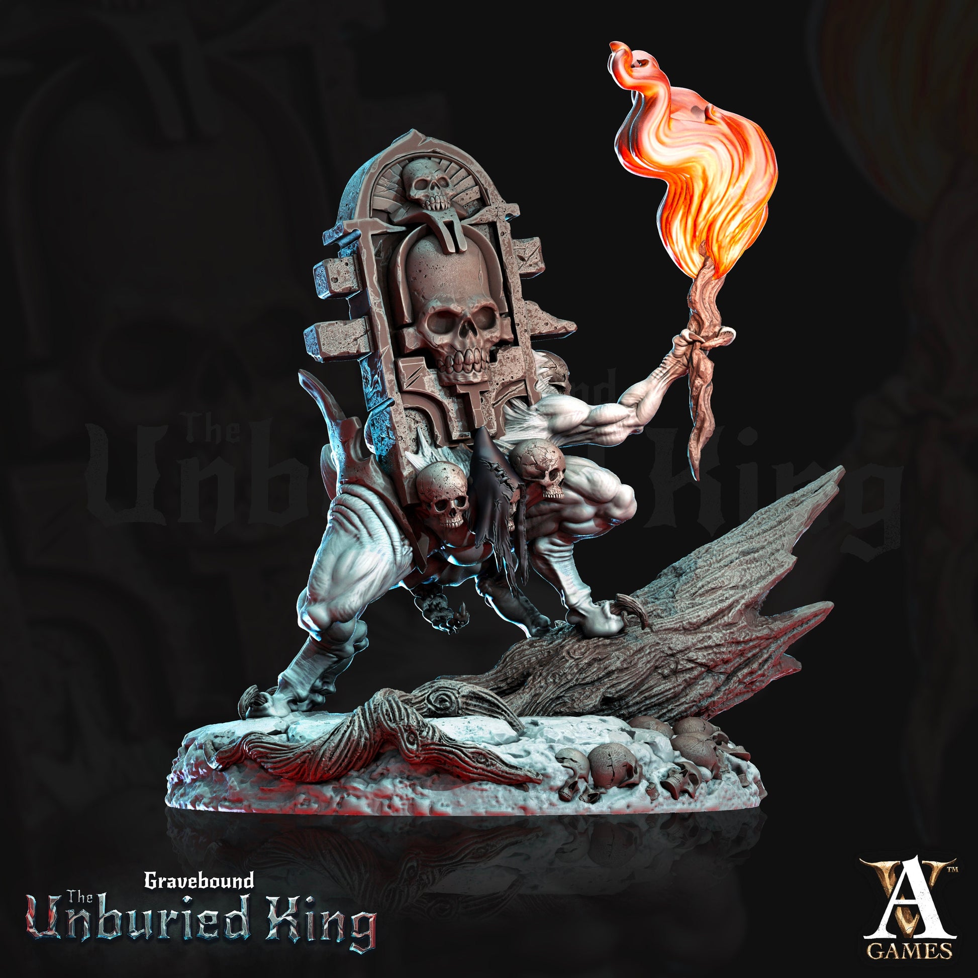 The Unburied King Bundle - Archvillain Games Miniature | Dungeons & Dragons | Pathfinder | Tabletop
