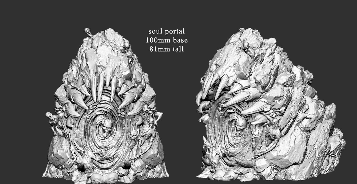 Soul Portal - Mini Monster Mayhem Printed Miniature | Dungeons & Dragons | Pathfinder | Tabletop
