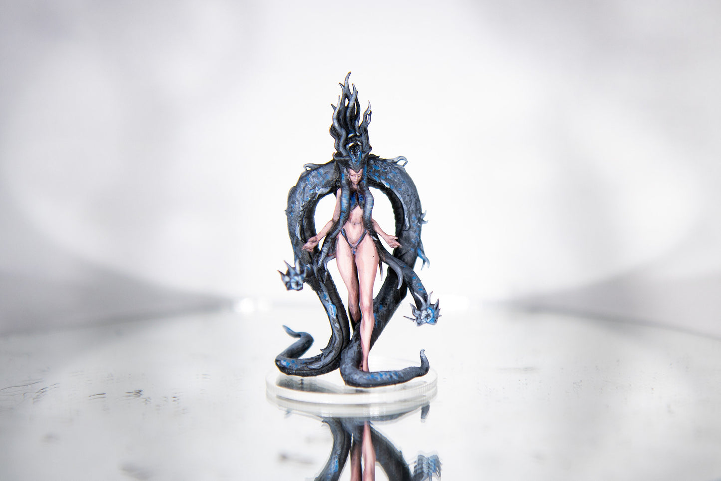 Vortex, Harbinger of the Abyss - Great Grimoire Printed Miniature | Dungeons & Dragons | Pathfinder | Tabletop