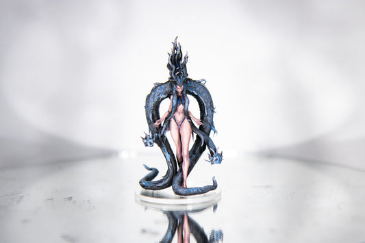 Vortex, Harbinger of the Abyss Painted Model - Great Grimoire Printed Miniature | Dungeons & Dragons | Pathfinder | Tabletop