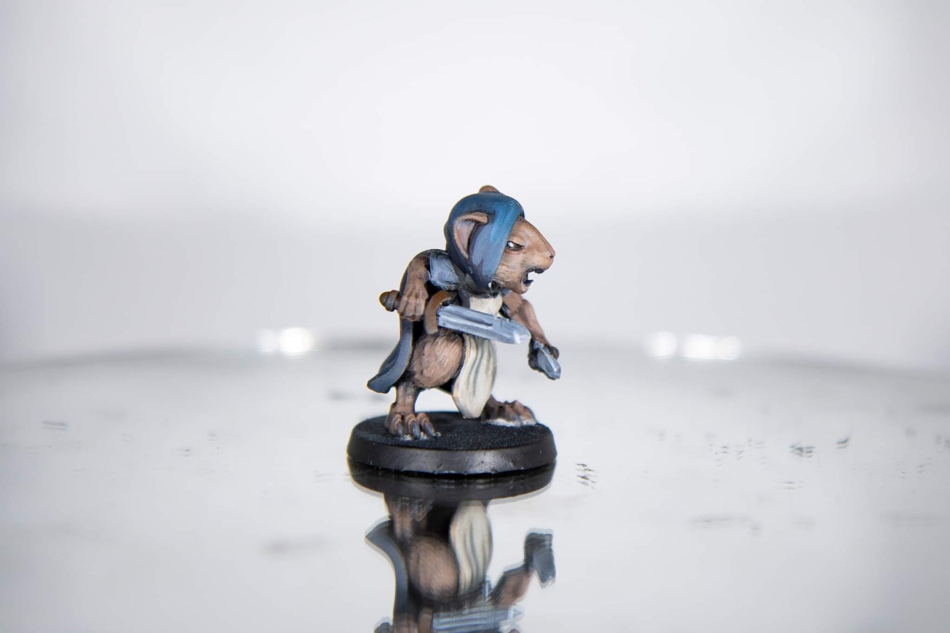 Mousling with Sword Painted Model - Duncan Shadow Printed Miniature | Dungeons & Dragons | Pathfinder | Tabletop