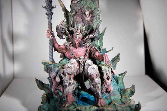 Asmodeus, Devil King Painted Model - Archvillain Games Printed Miniature | Dungeons & Dragons | Pathfinder | Tabletop
