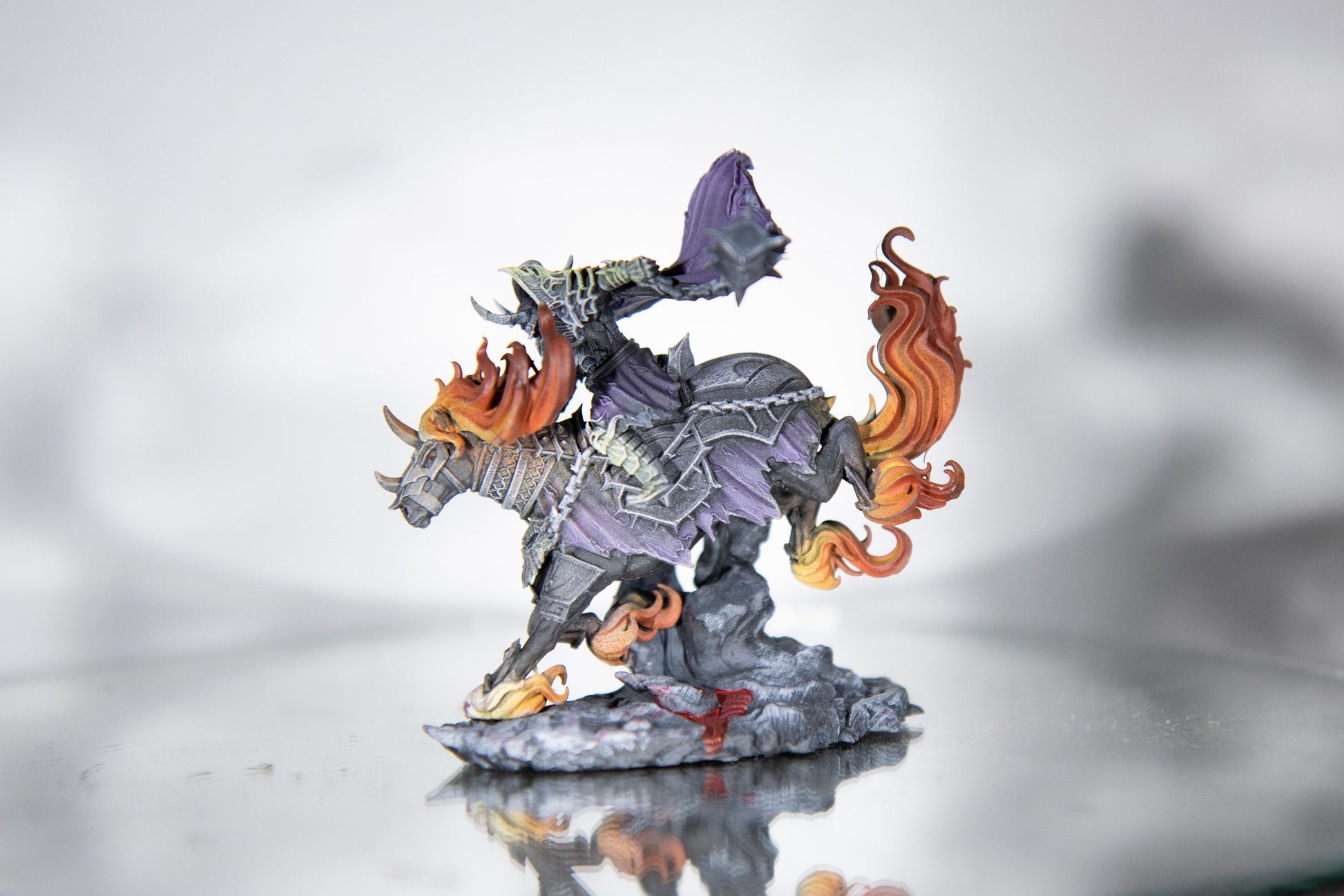 Hell Knight - Archvillain Games Printed Miniature | Dungeons & Dragons | Pathfinder | Tabletop