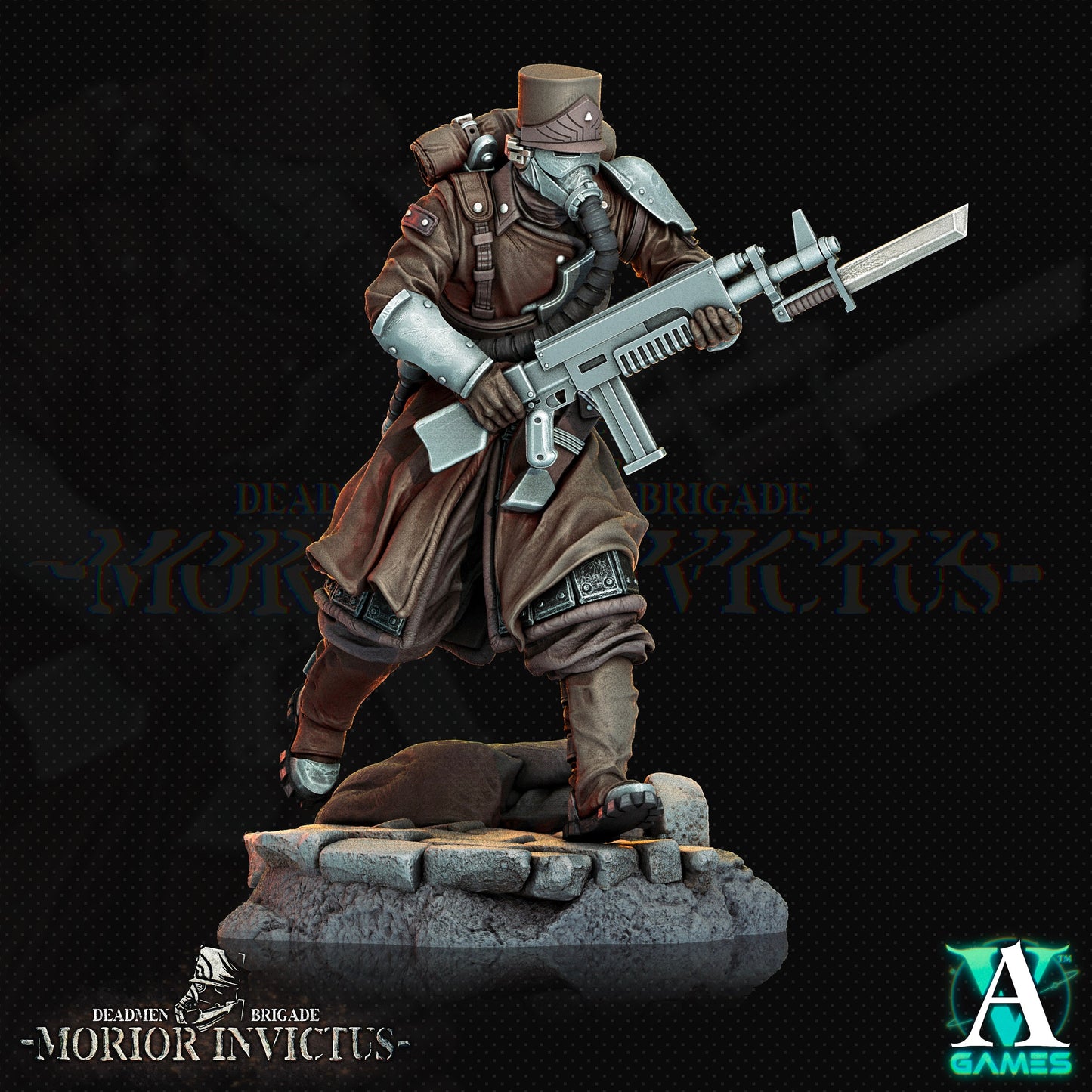 Morior Light Infantry Bundle - 5 Archvillain Games Printed Miniatures | Dungeons & Dragons | Pathfinder | Tabletop