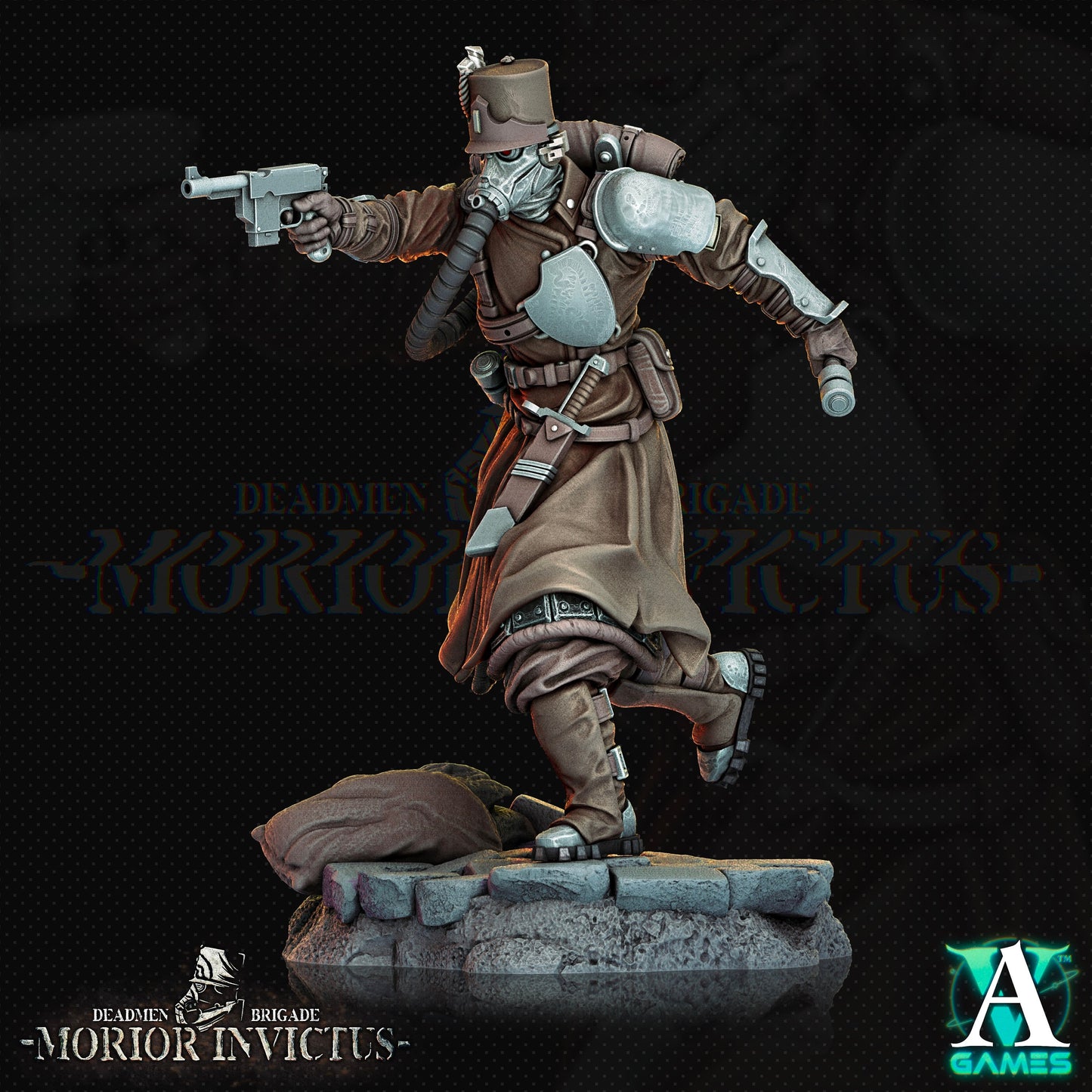 Morior Light Infantry Bundle - 5 Archvillain Games Printed Miniatures | Dungeons & Dragons | Pathfinder | Tabletop