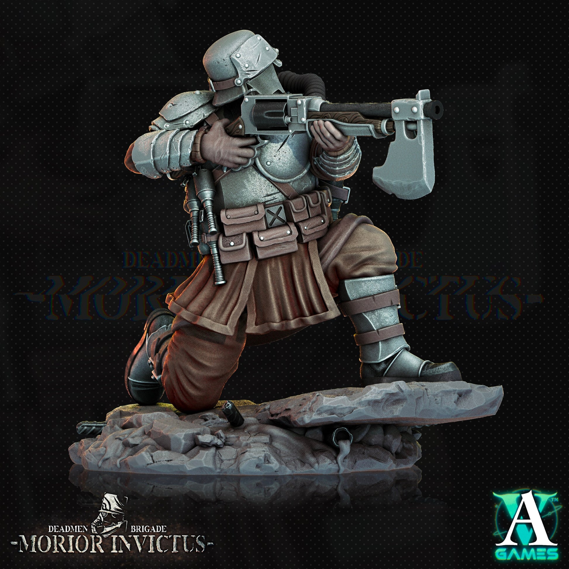 Morion Shocktroopers Bundle - 5 Archvillain Games Printed Miniatures | Dungeons & Dragons | Pathfinder | Tabletop