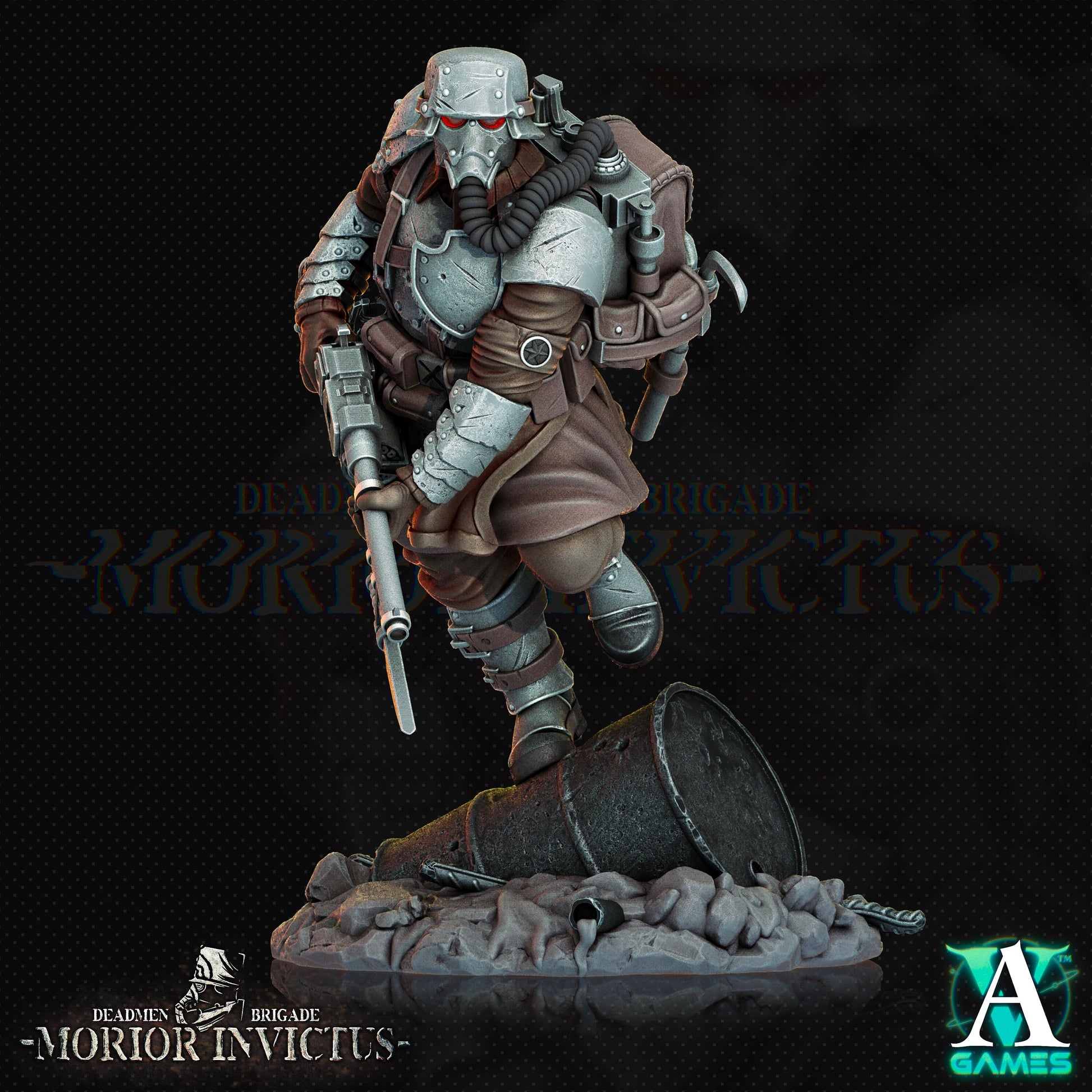 Morion Shocktroopers Bundle - 5 Archvillain Games Printed Miniatures | Dungeons & Dragons | Pathfinder | Tabletop