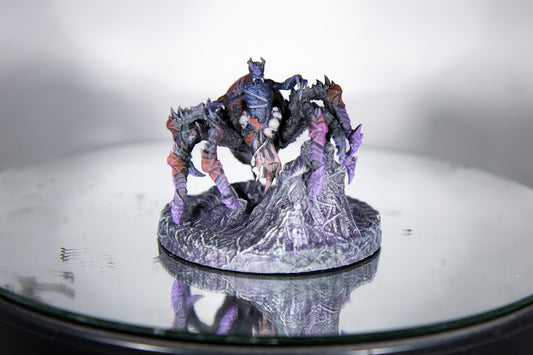 Arachnis Demons Painted Model - Archvillain Games Printed Miniature | Dungeons & Dragons | Pathfinder | Tabletop