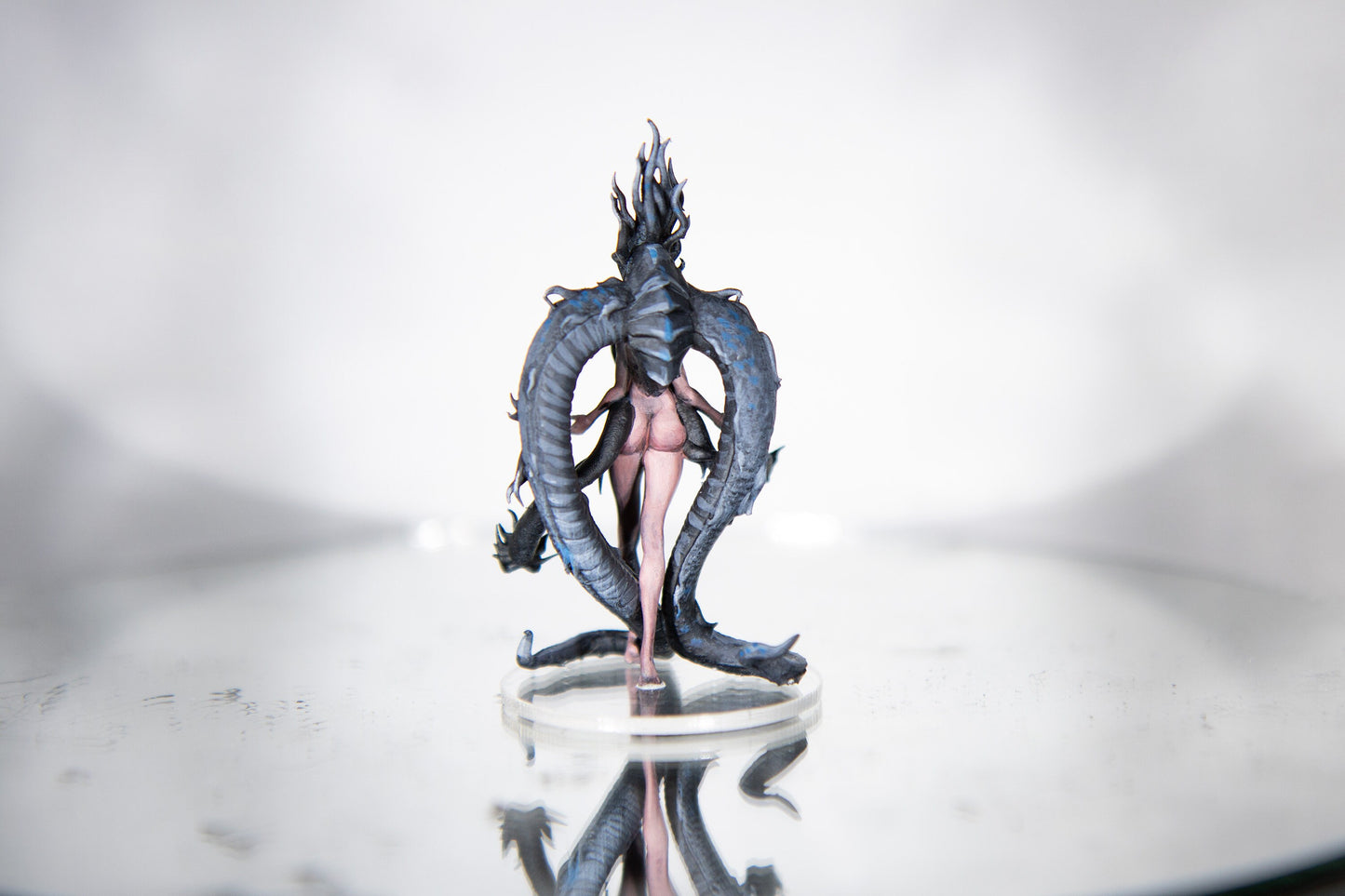 Vortex, Harbinger of the Abyss Painted Model - Great Grimoire Printed Miniature | Dungeons & Dragons | Pathfinder | Tabletop