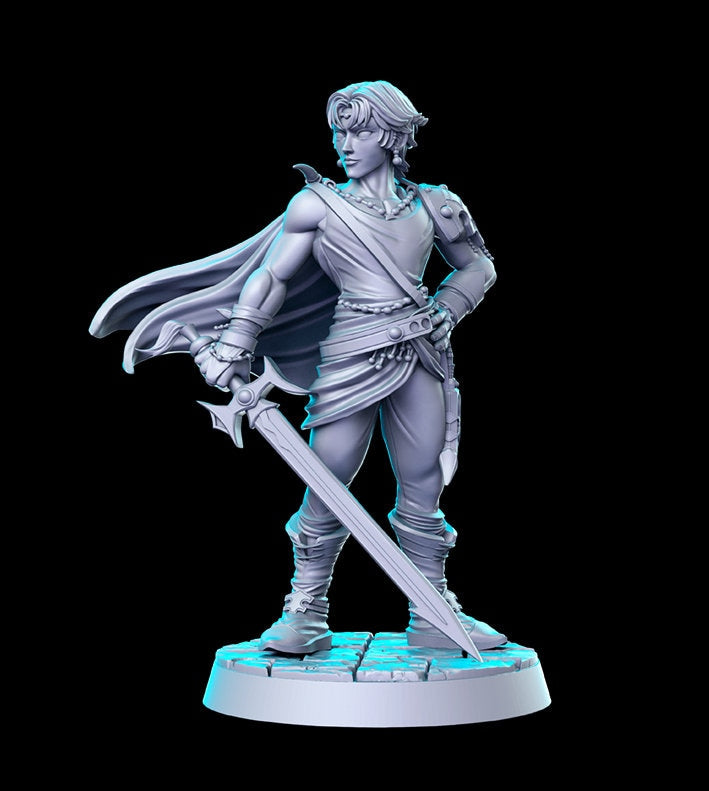 Bartz - RN Estudio Printed Miniature | Dungeons & Dragons | Pathfinder | Tabletop