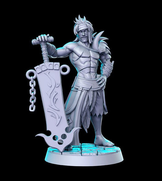 Jecht - RN Estudio Printed Miniature | Dungeons & Dragons | Pathfinder | Tabletop