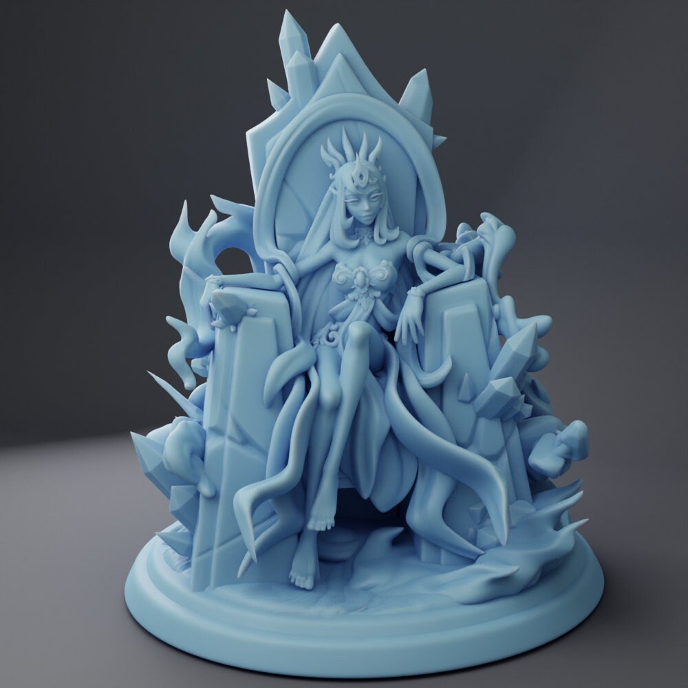 Elmyth, Gnasi Queen 4 inches tall (200%) - Twin Goddess Mini | Dungeons & Dragons | Pathfinder | Tabletop