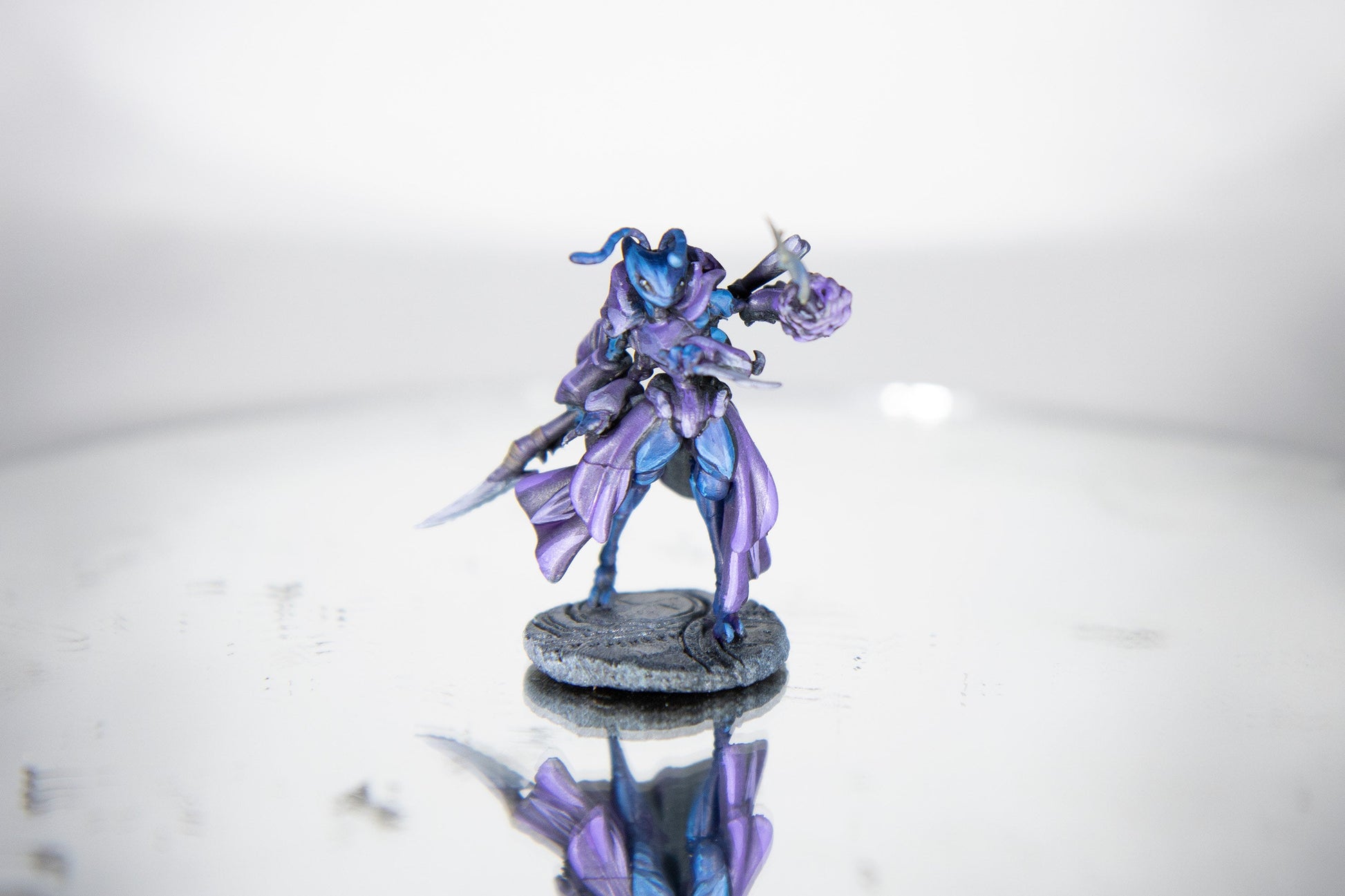 Orchid, Thri-Kreen Duelist - Twin Goddess Minis | Dungeons & Dragons | Pathfinder | Tabletop