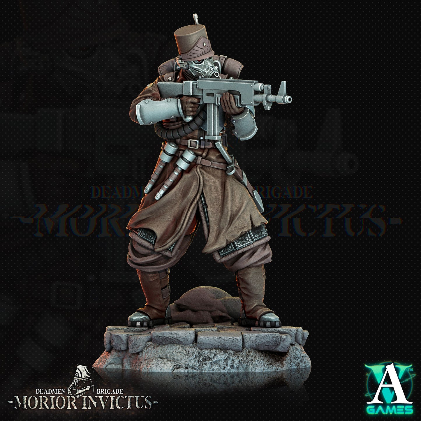 Morior Light Infantry Bundle - 5 Archvillain Games Printed Miniatures | Dungeons & Dragons | Pathfinder | Tabletop