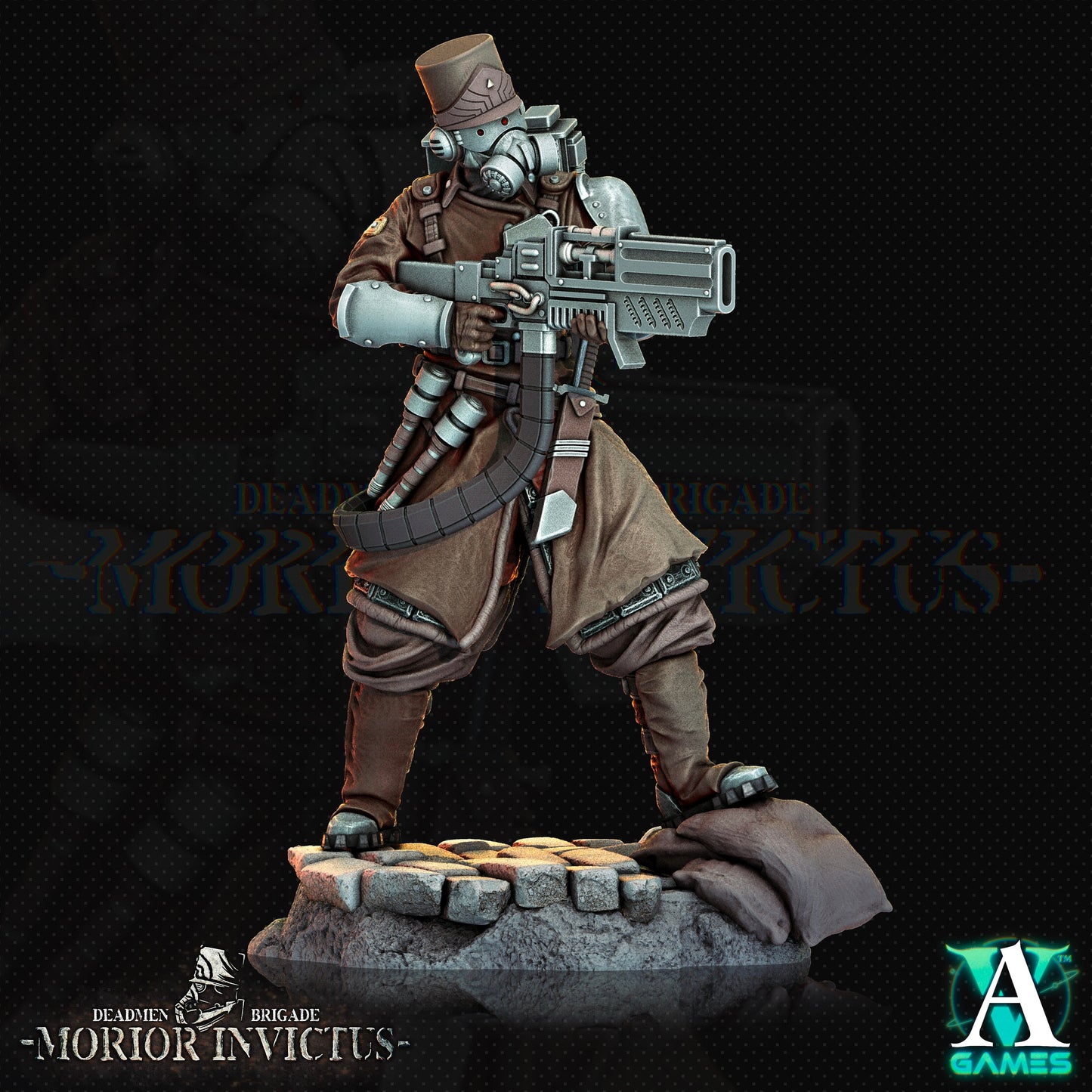 Morior Light Infantry Bundle - 5 Archvillain Games Printed Miniatures | Dungeons & Dragons | Pathfinder | Tabletop