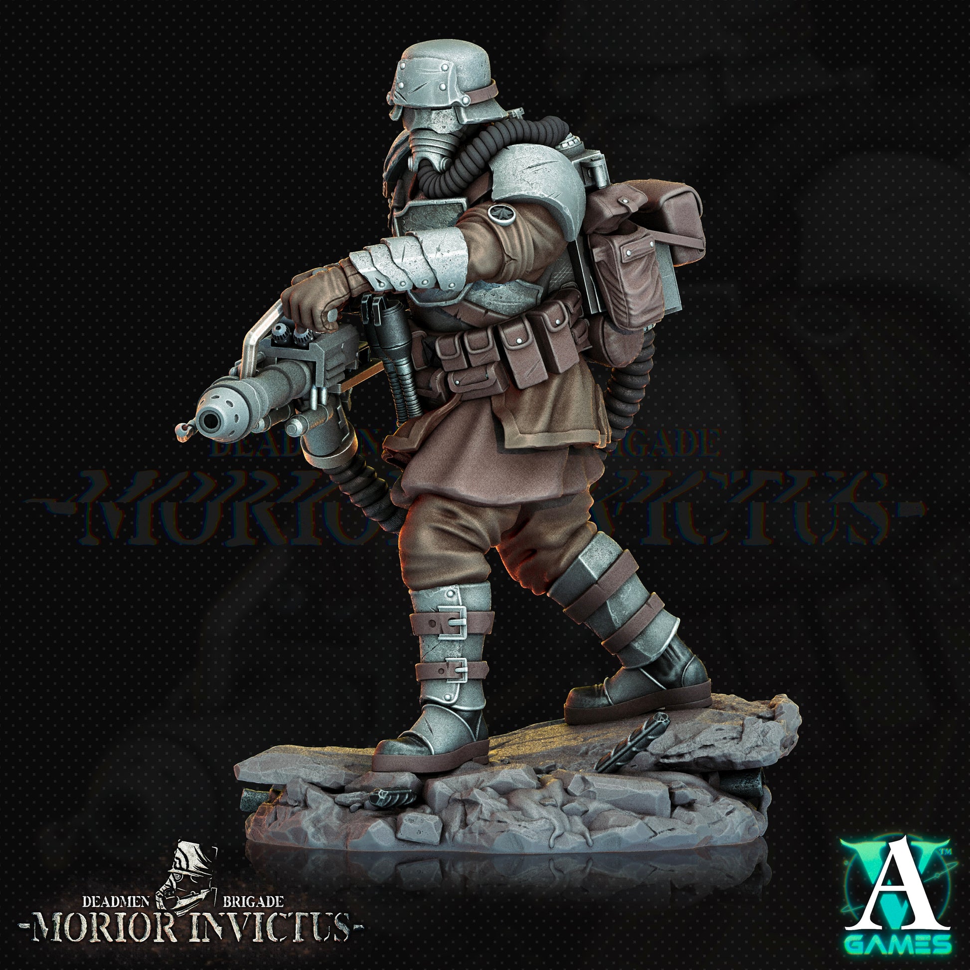 Morion Shocktroopers Bundle - 5 Archvillain Games Printed Miniatures | Dungeons & Dragons | Pathfinder | Tabletop