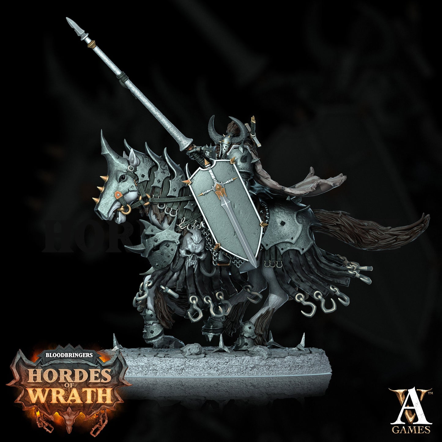 Herald of Wrath - Archvillain Games Printed Miniature | Dungeons & Dragons | Pathfinder | Tabletop