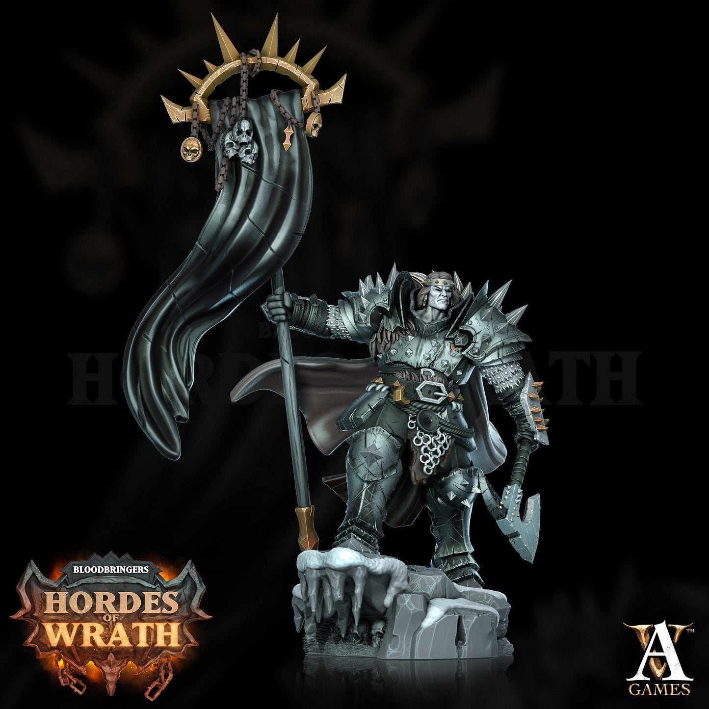 Gorkal Wrathenites - Archvillain Games Printed Miniature | Dungeons & Dragons | Pathfinder | Tabletop