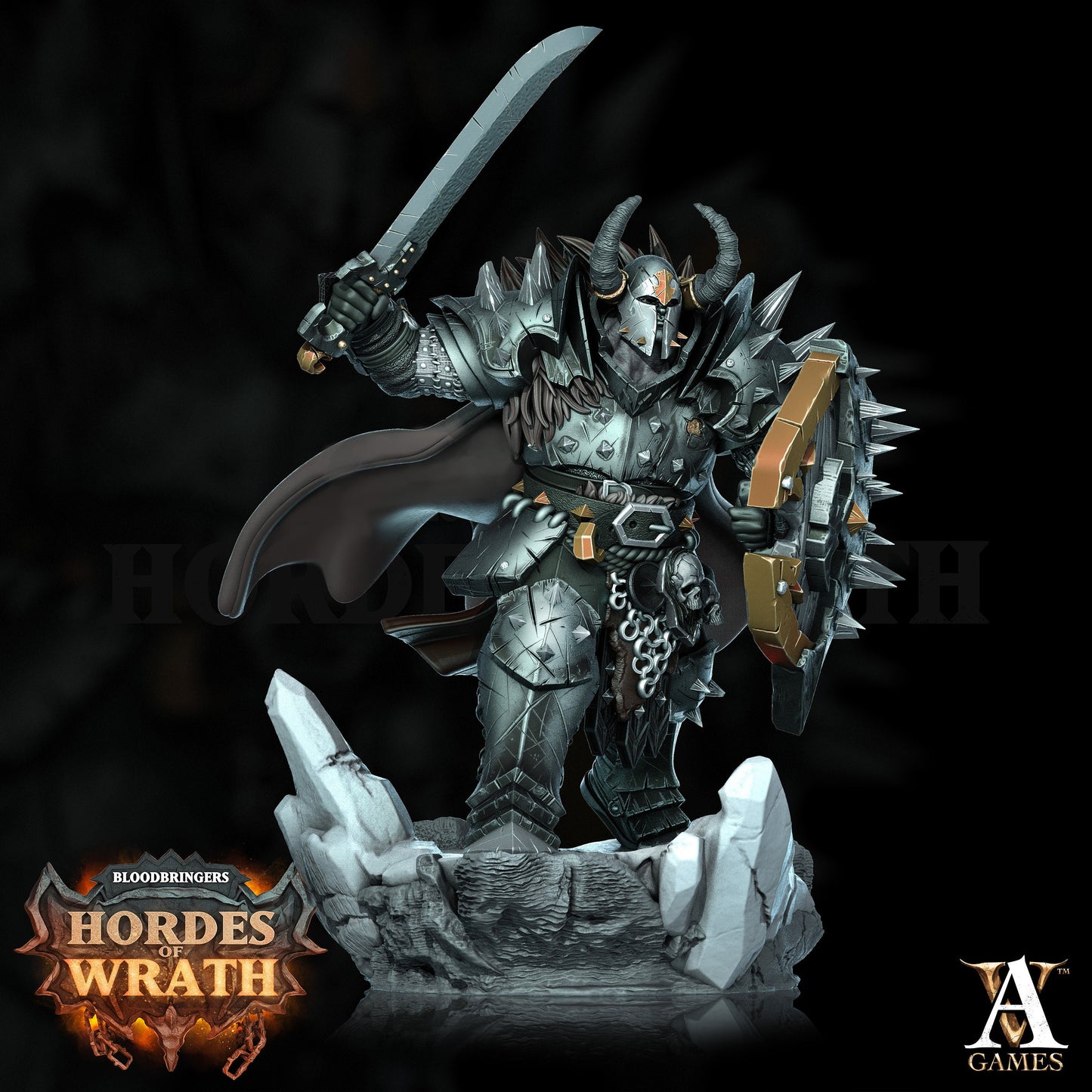 Gorkal Wrathenites - Archvillain Games Printed Miniature | Dungeons & Dragons | Pathfinder | Tabletop