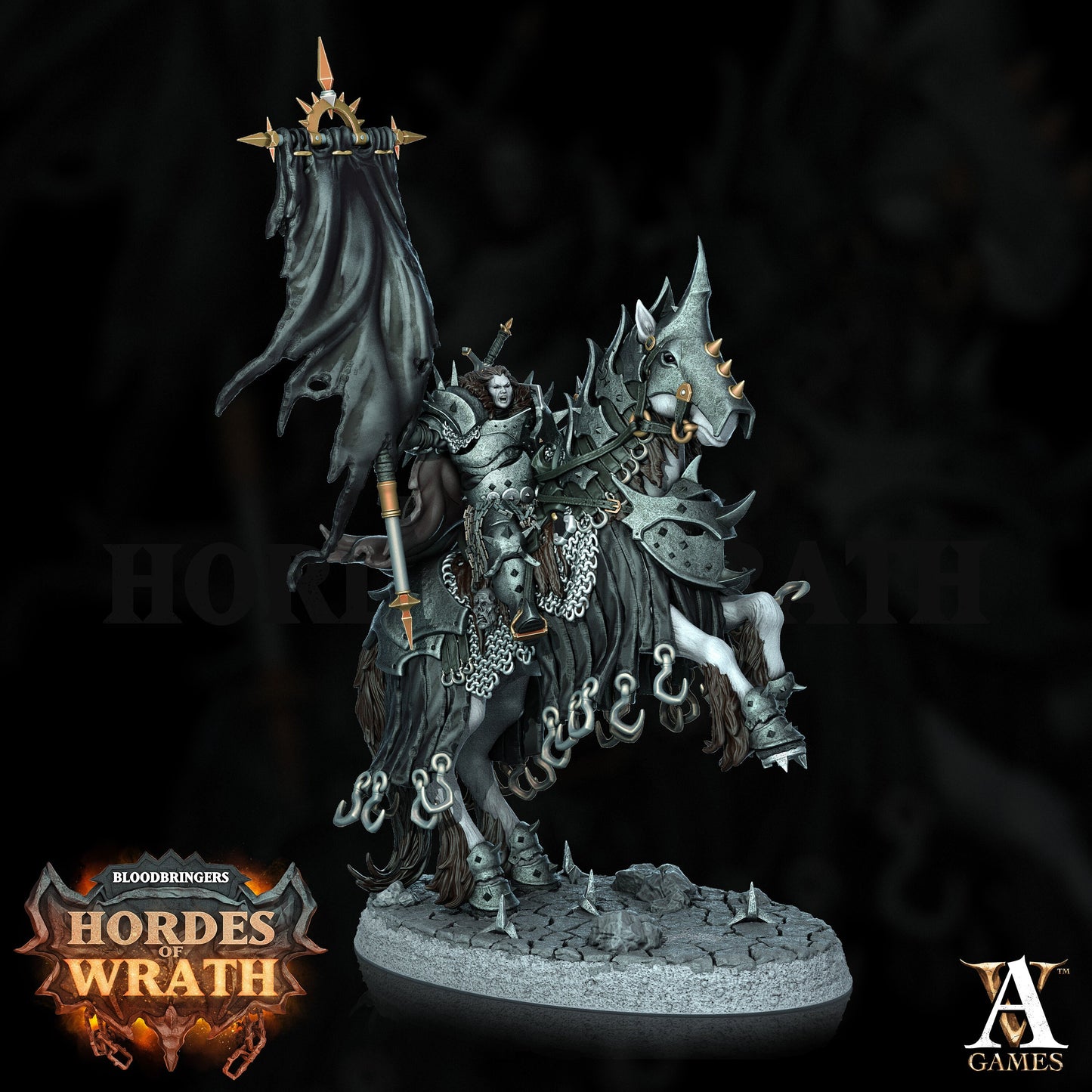 Herald of Wrath - Archvillain Games Printed Miniature | Dungeons & Dragons | Pathfinder | Tabletop