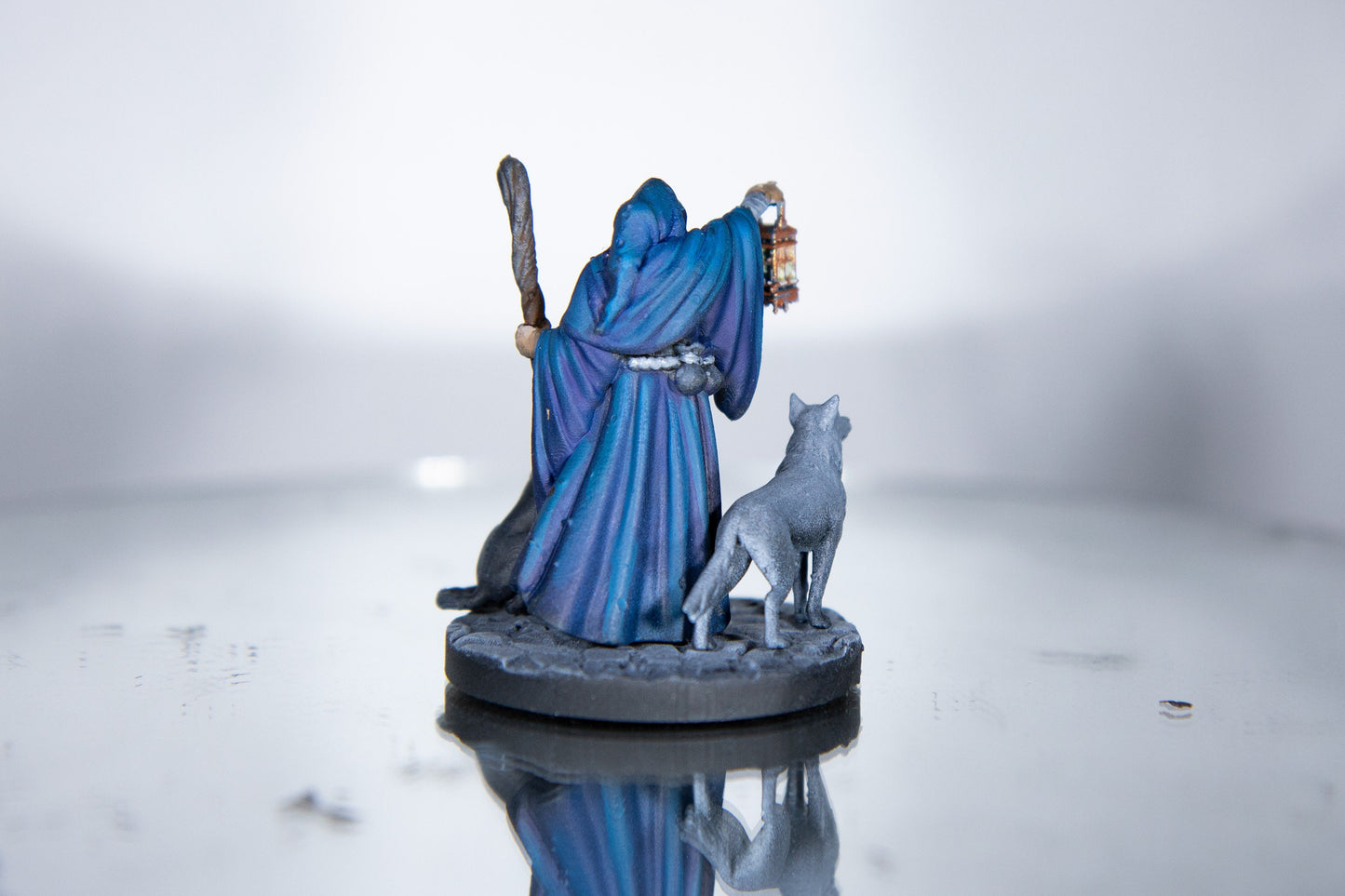 The Hermit Painted Model - Great Grimoire Printed Miniature | Dungeons & Dragons | Pathfinder | Tabletop